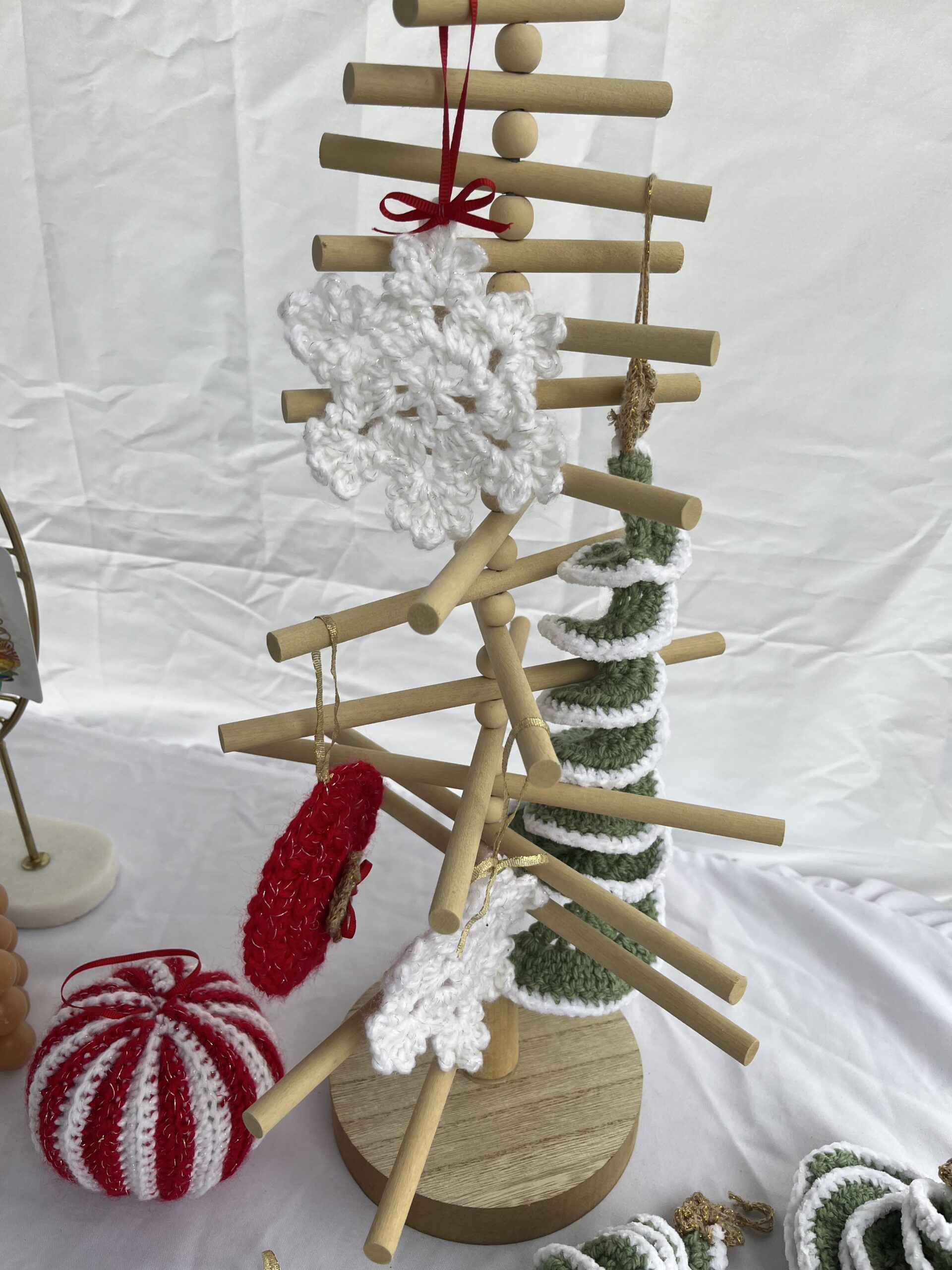 Hand-Crocheted Snowflake Decoration - Image 2
